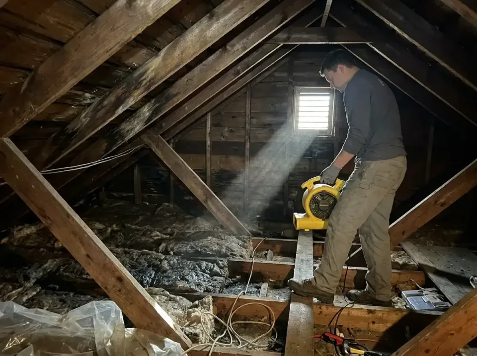 attic-water-damage-drying-proc-007 — frequently asked questions, Emergency Water Extraction & 24/7 Flood Response in McAdoo,…